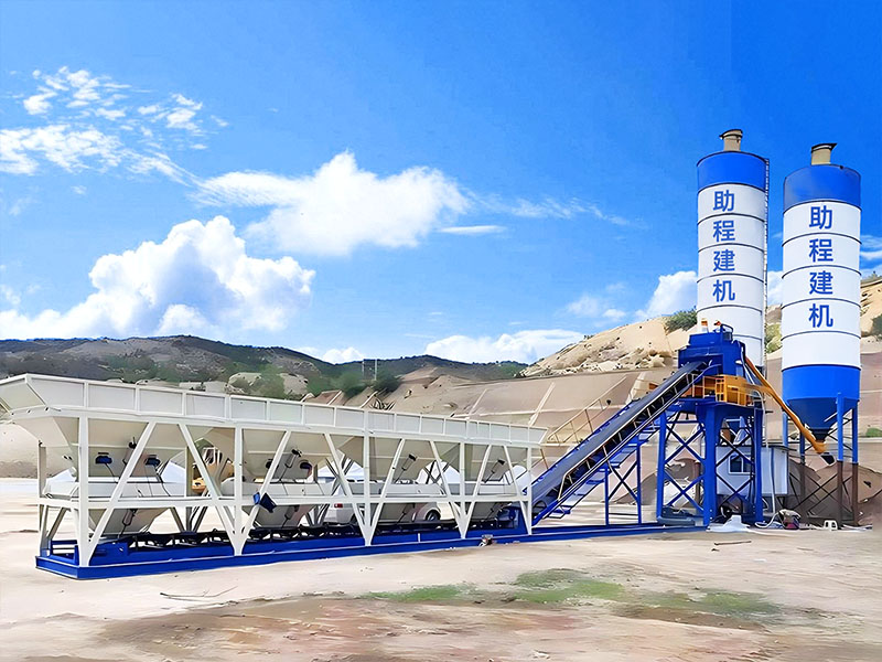 MHZS60免基础搅拌站